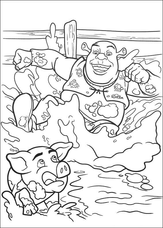 Kids-n-fun.com | Coloring page Shrek 4 Forever After Shrek 4 Forever After